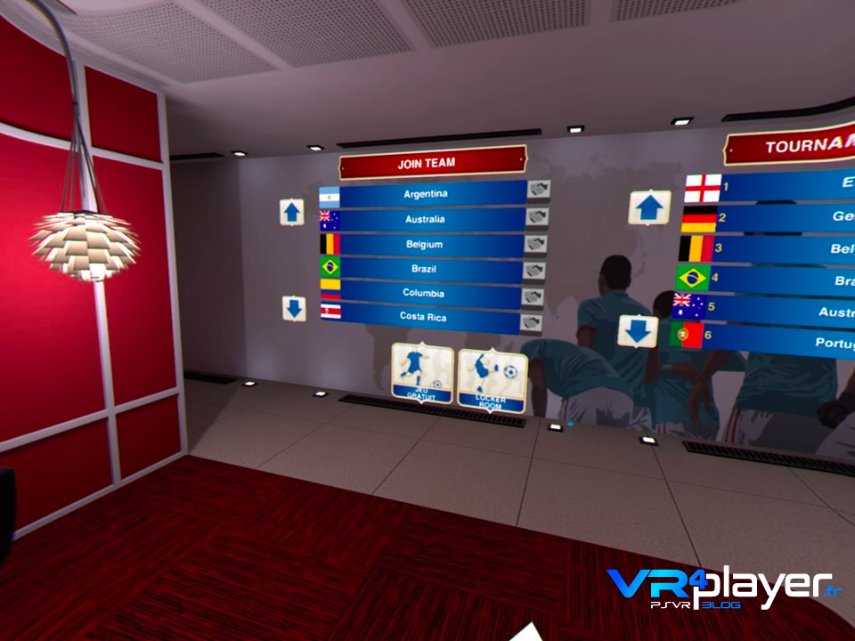 Football Nation VR sur PSVR