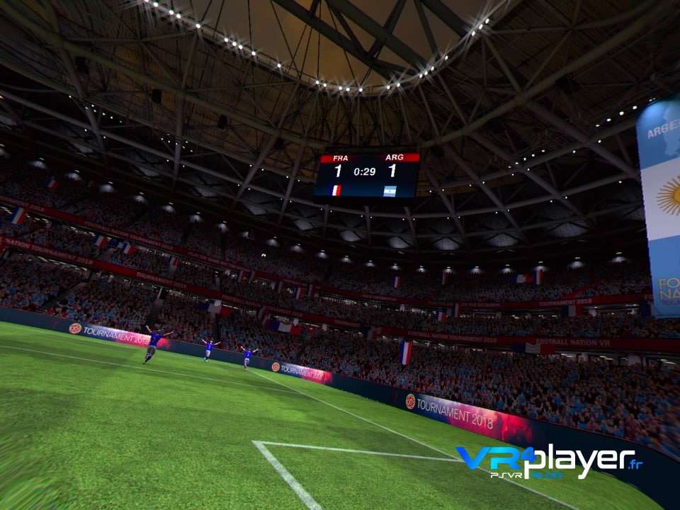 Football Nation VR sur PSVR