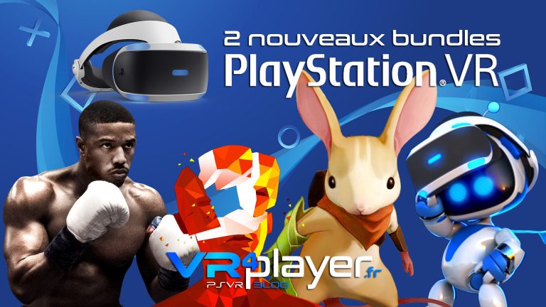 2 nouveaux bundles PSVR - vr4player.fr