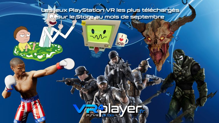 Le top des ventes PSVR de septembre vr4player.fr