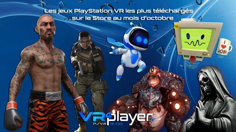 le top des jeux PSVR les plus vendus en octobre sur le Store - vr4player.fr