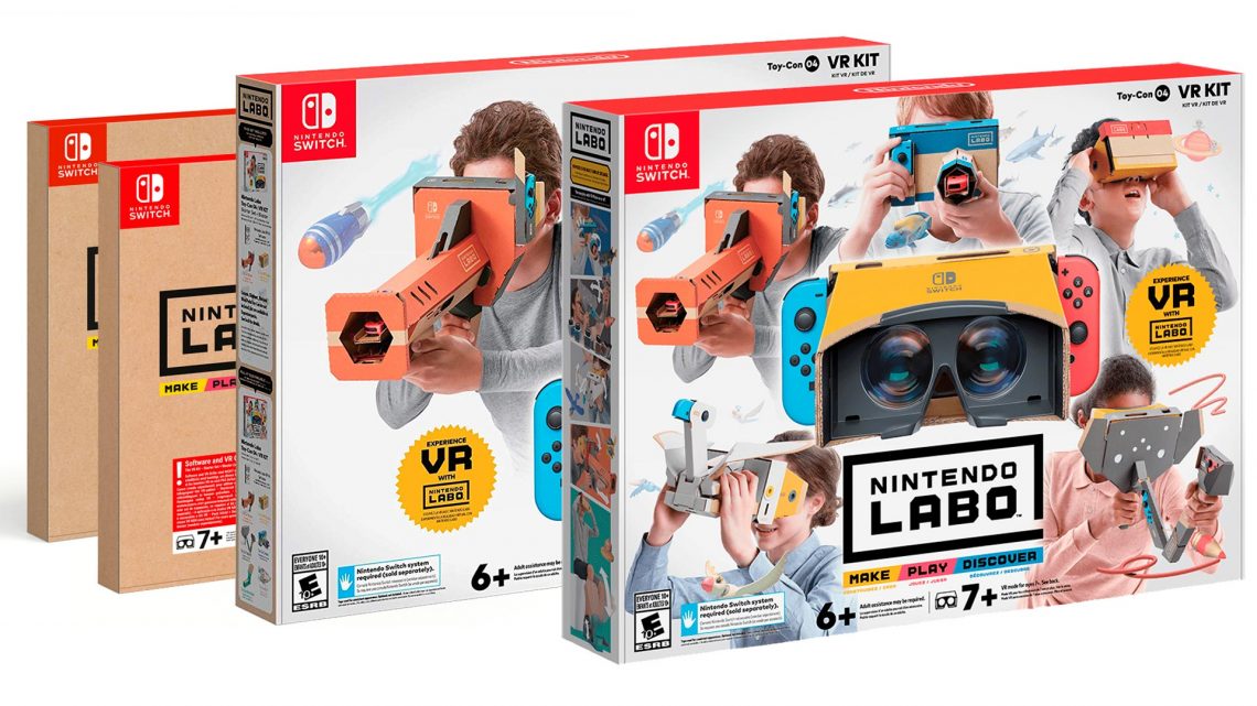 Nintendo Labo VR : on a essayé les premiers pas de Nintendo dans la réalité  virtuelle