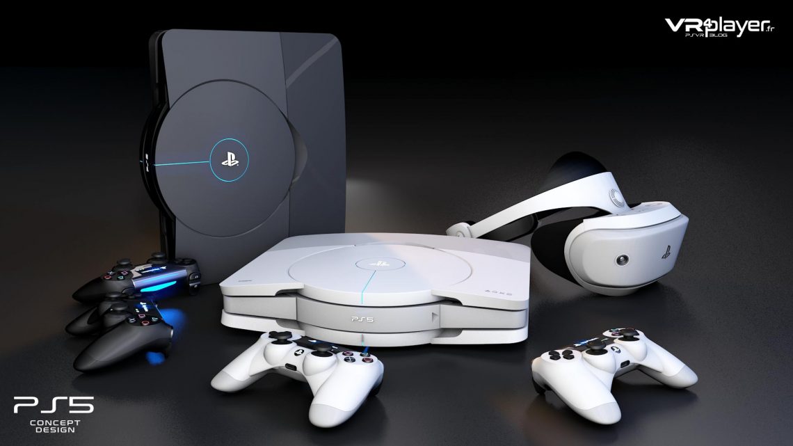 PlayStation 5 - PS5 Concept Design VR4Player