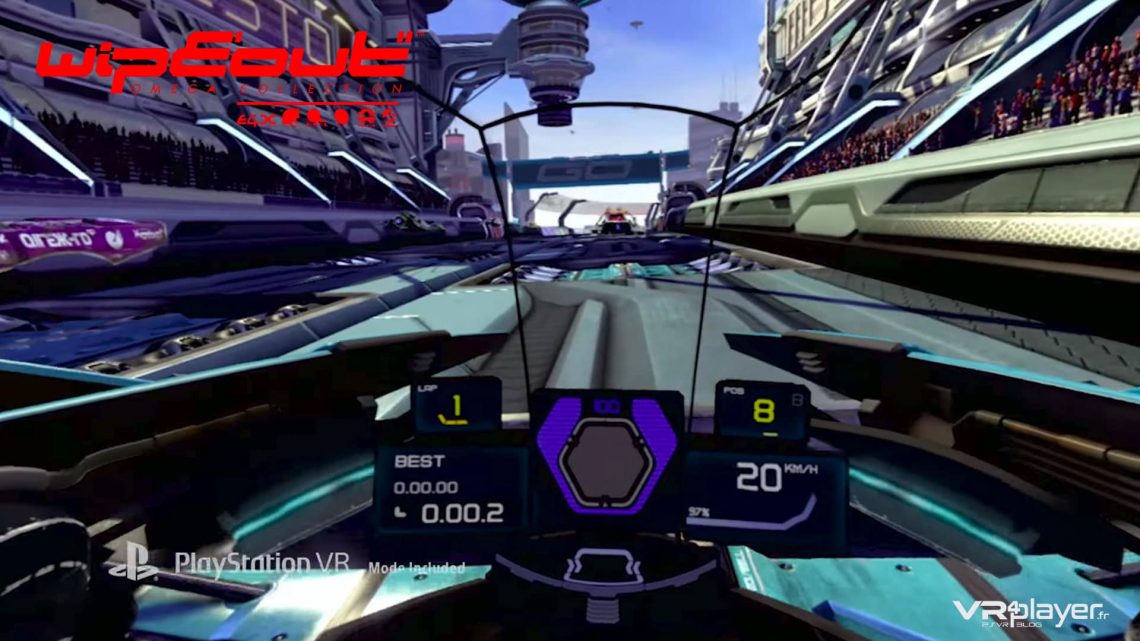 Wipeout Omega Collection - PSVR - VR4player.fr