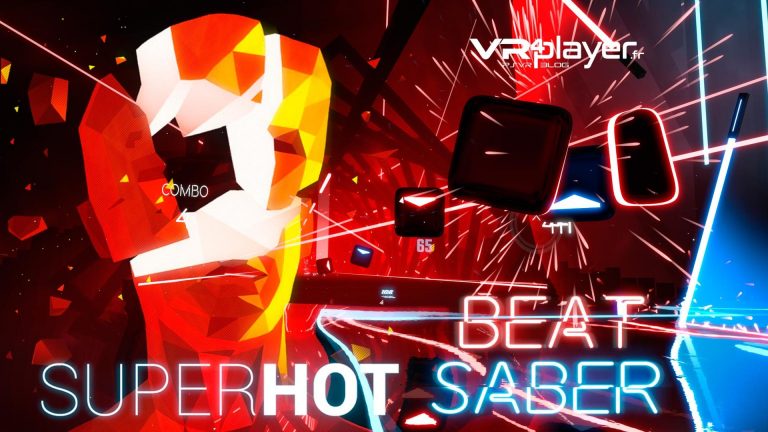 Beat Saber collaboration SuperHot VR4player