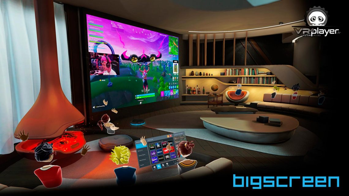 BigScreen sur PlayStation VR PSVR VR4PLAYER