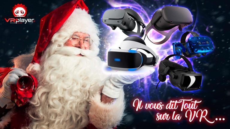 Noël Fêtes Père NoëlVR Réalité Virtuelle VR4player PSVR PlayStation VR