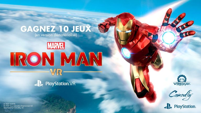 Concours IRON MAN VR Gagnez 10 jeux PlayStation VR PSVR sur VR4Player