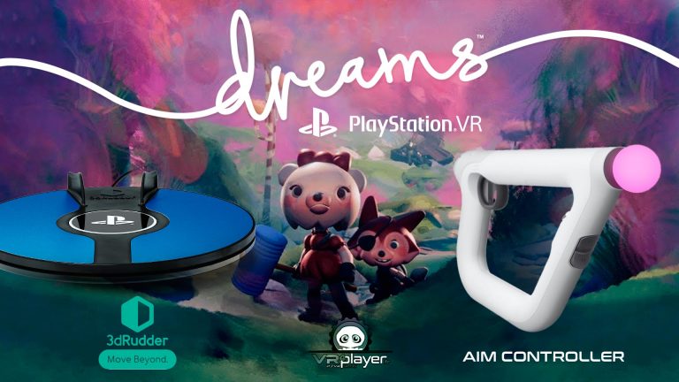 Dreams VR PSVR PlayStation VR AIM Controller 3dRudder