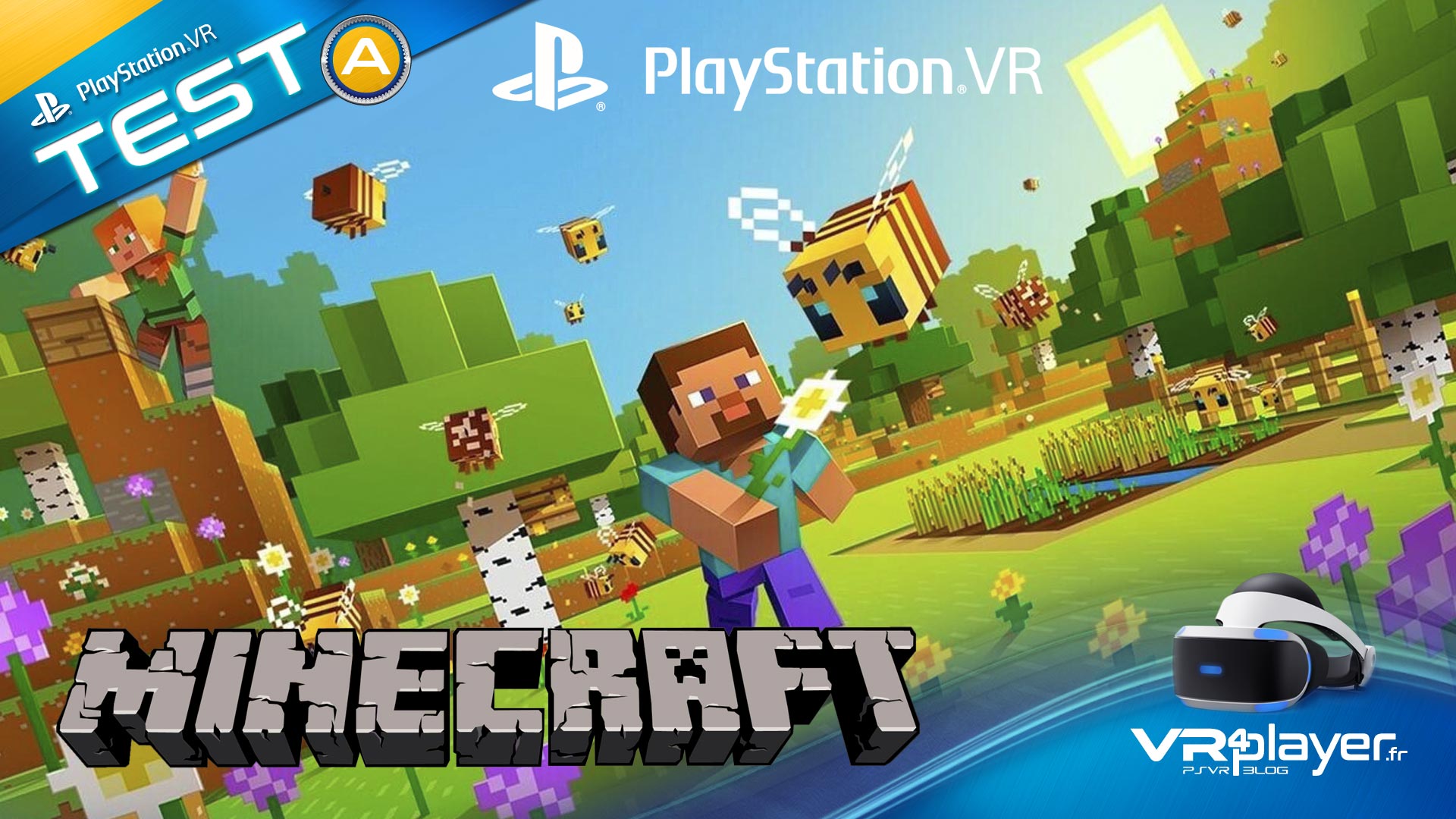 TEST] MINECRAFT VR sur PlayStation VR, alors ça vaut quoi ?