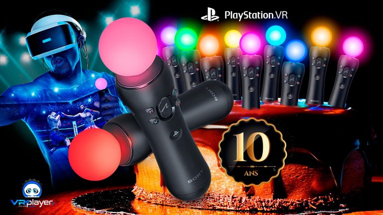 PS MOVE 10 ans PSVR PlayStation VR