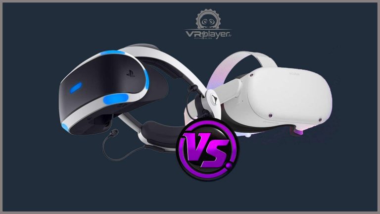 Quest 2 vs PSVR, comparatif en images