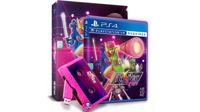 Pixel Ripped 1989 Pink Cassette Edition sur PSVR