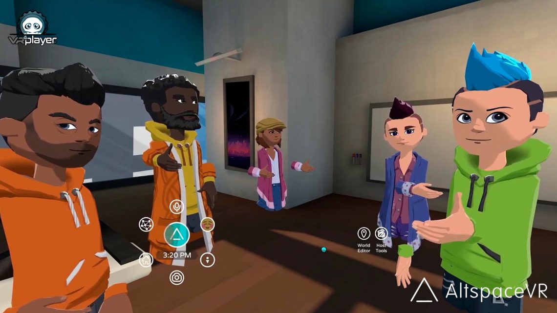 AltSpaceVR Microsoft VR facebook Oculus PSVR PlayStation VR