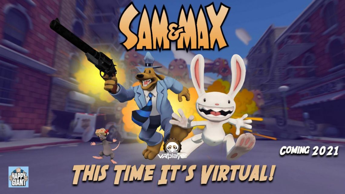 SAM & MAX SAM&MAX This Time it's Virtual PSVR PlayStation VR VR4Player