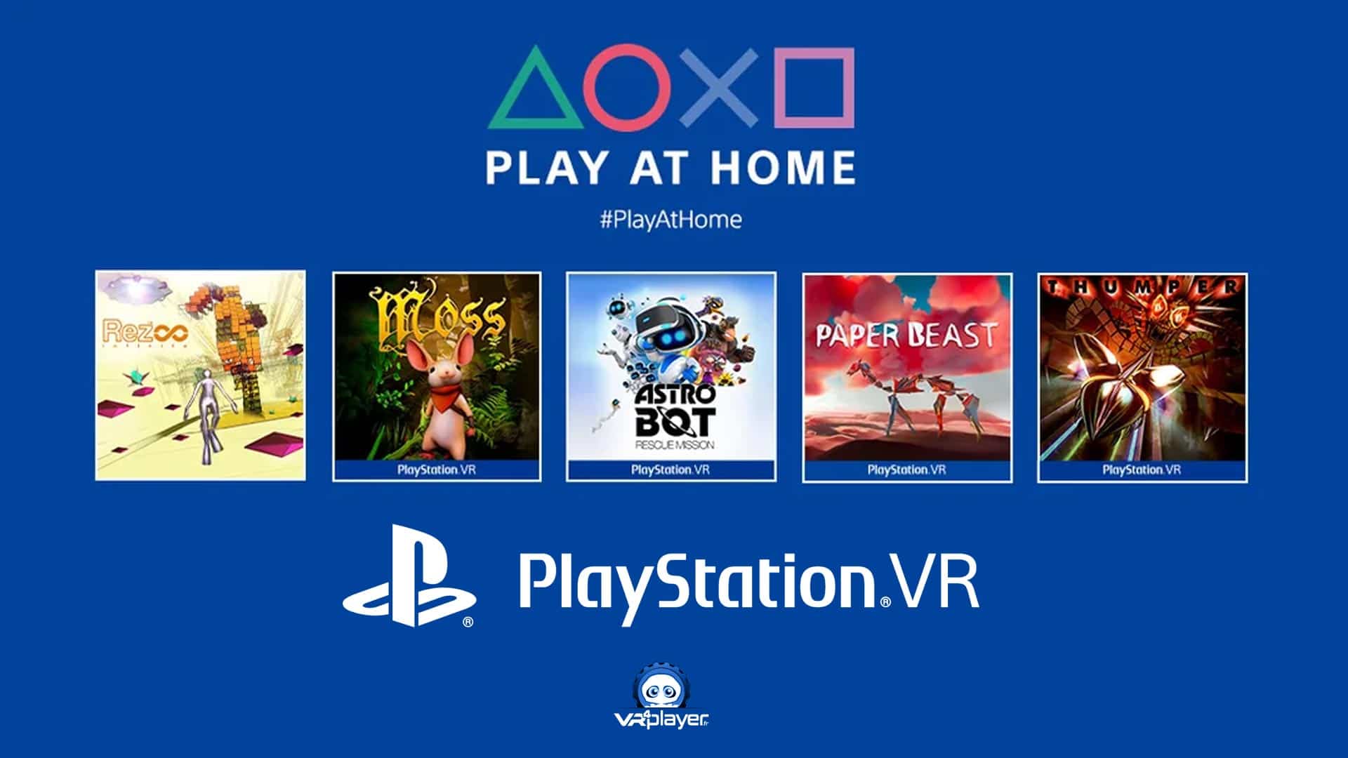 PS VR: trois jeux gratuits dès novembre pour fêter les cinq ans du système