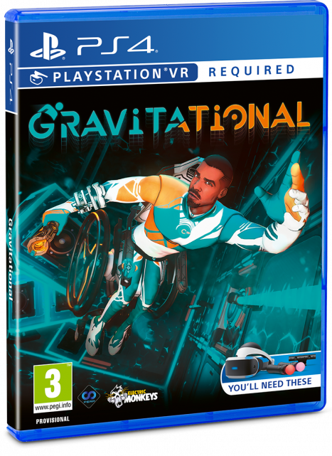 sorties en physique du mois de juillet Gravitational Studica Solution PSVR PS4 Playstation VR Perp Games Electric Monkeys