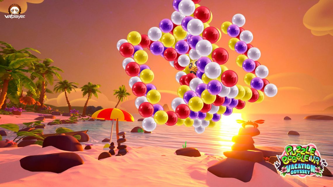 Puzzle Bobble 3D Vacation Odyssey SURVIOS PSVR PlayStation VR VR4Player