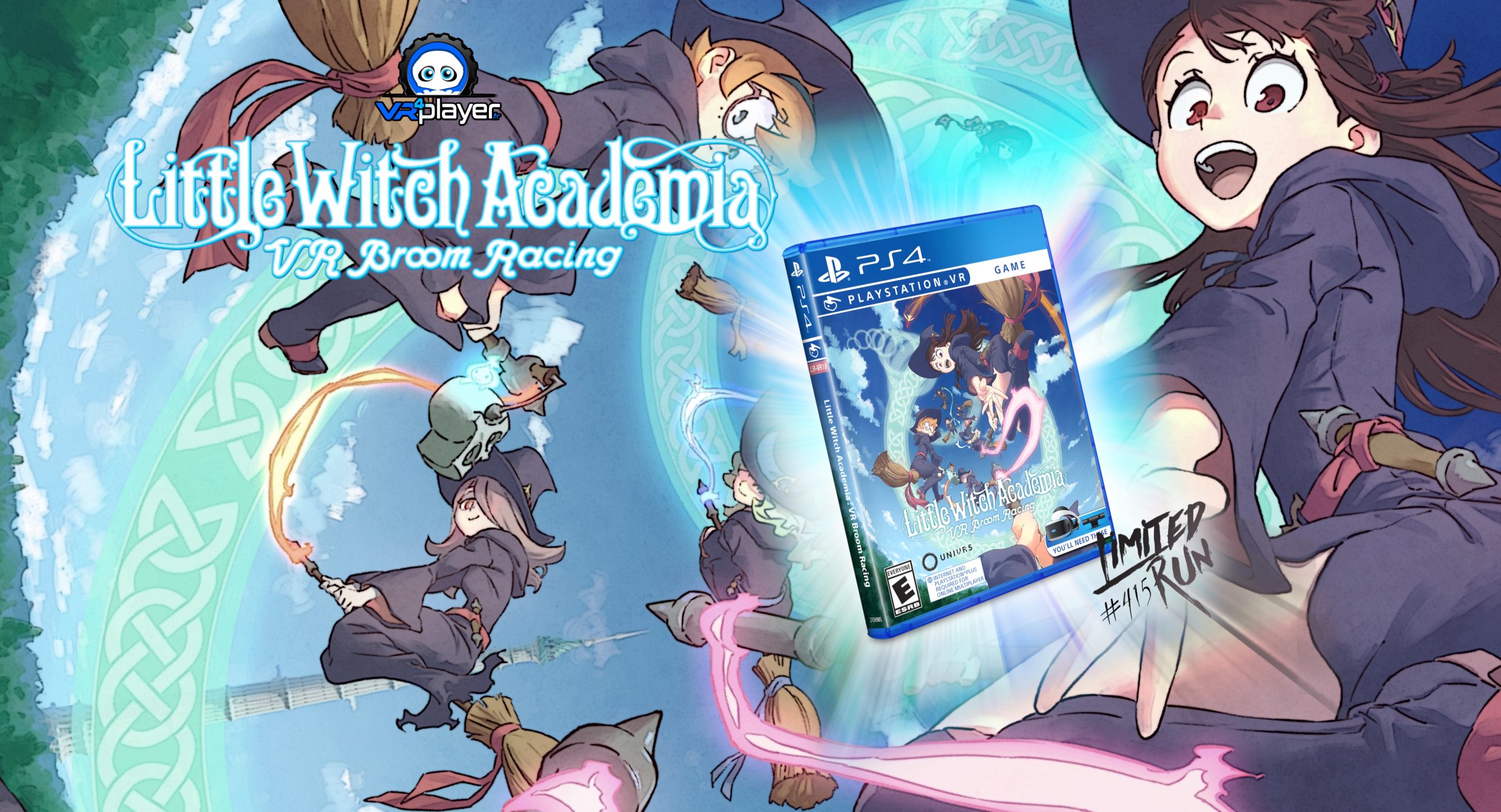 Limited Run Games on X: Soar through the skies of Luna Nova with Akko and  friends in Little Witch Academia: VR Broom Racing on PS4! ✨🧹 Pre-orders  close THIS SUNDAY at