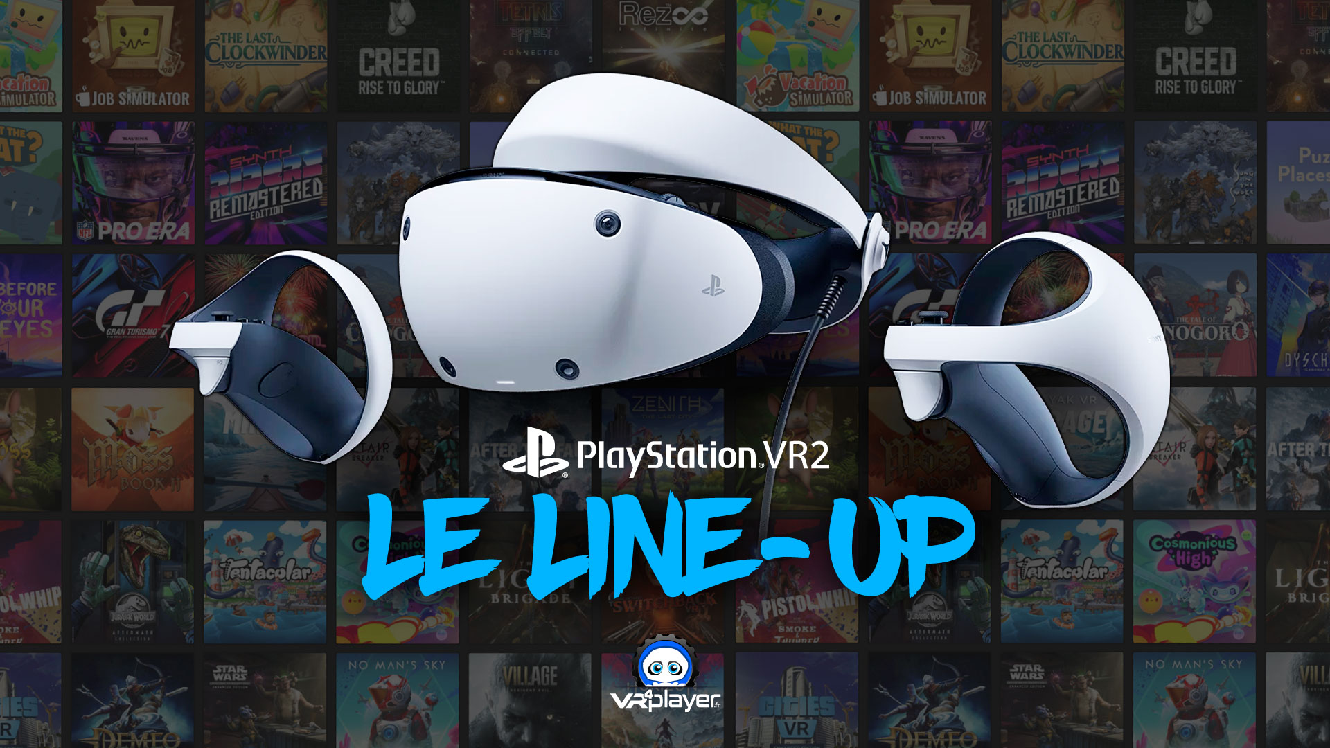 PlayStation VR 2 : le line-up de lancement agrandi avec 42 jeux en day one,  et 10 nouveaux titres confirmés pour le casque ! 