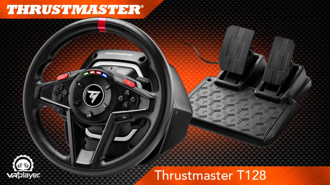 Thrustmaster Volante T128 Pédalier magnétique Pc/ps4/ps5