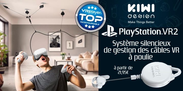 Système de gestion de câble PlayStation VR2