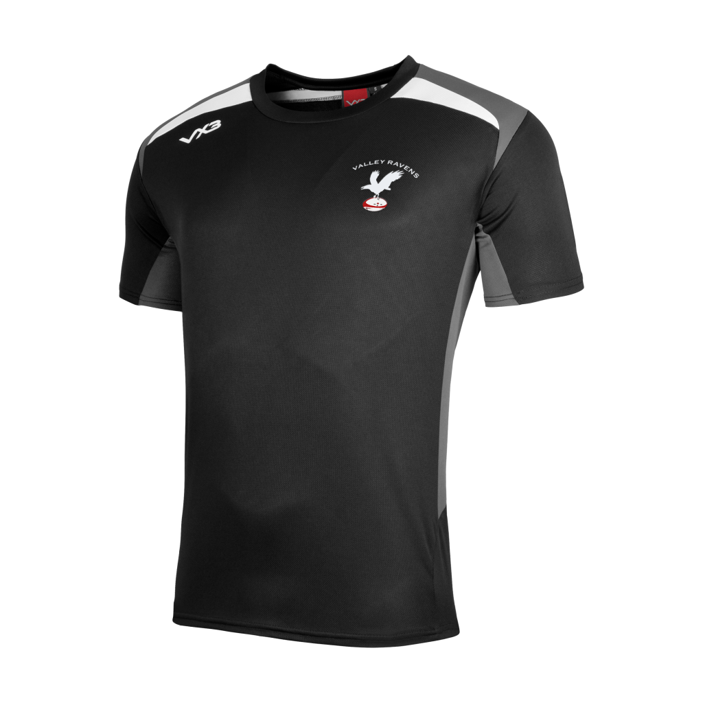 Valley Ravens RFC Novus Youth Tee - VX3 Sportswear