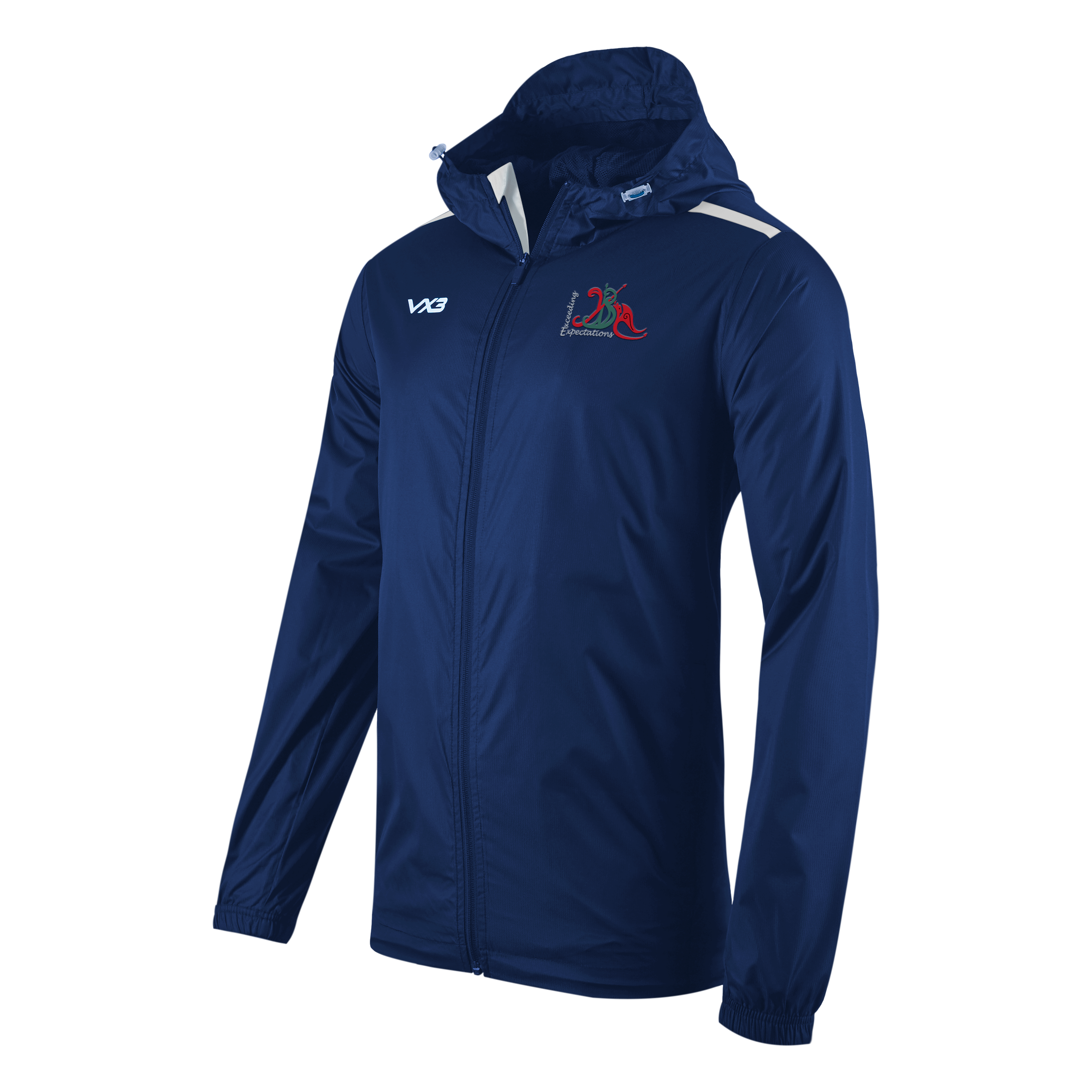 mesh lined rain jacket