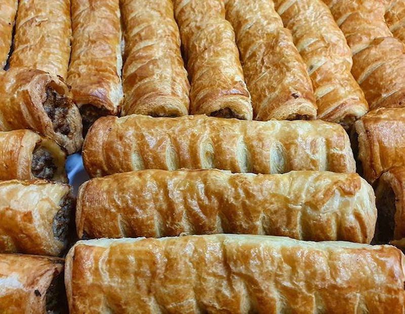Johnny Ripe sausage rolls