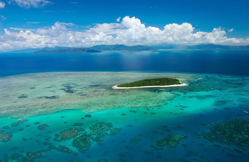 Green Island, Great Barrier Reef Marine Park, QLD.