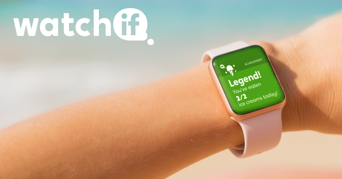 Watchif ice-cream goal notification