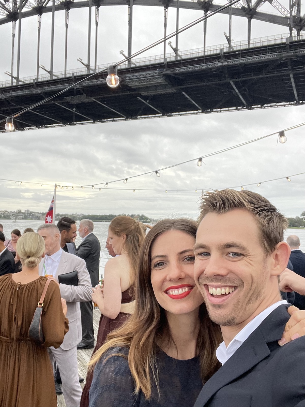 Adela and her partner making up for missed holidays in Sydney! Featuring the Sydney Harbour Bridge