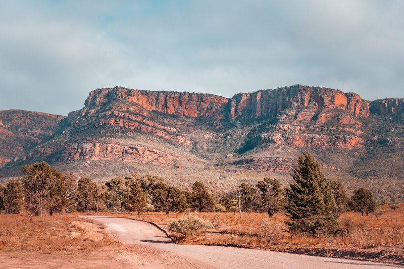 Flinders Range in winter