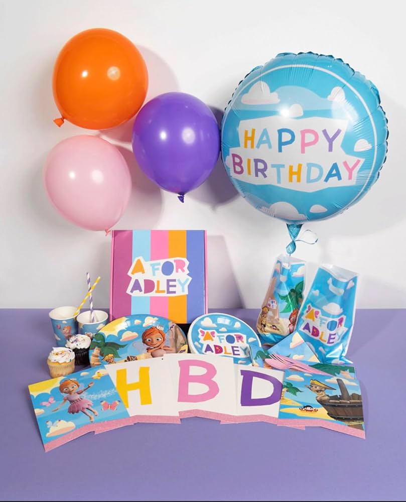 Adley Birthday Decorations