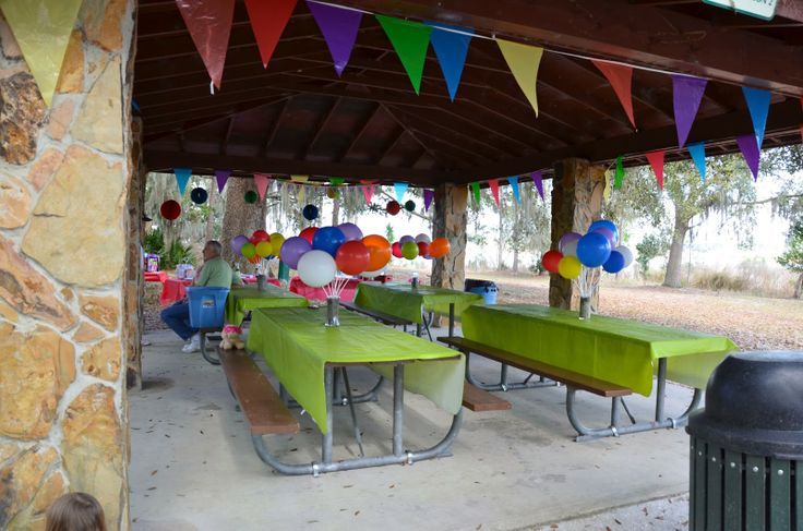 Decorate A Pavilion For Birthday