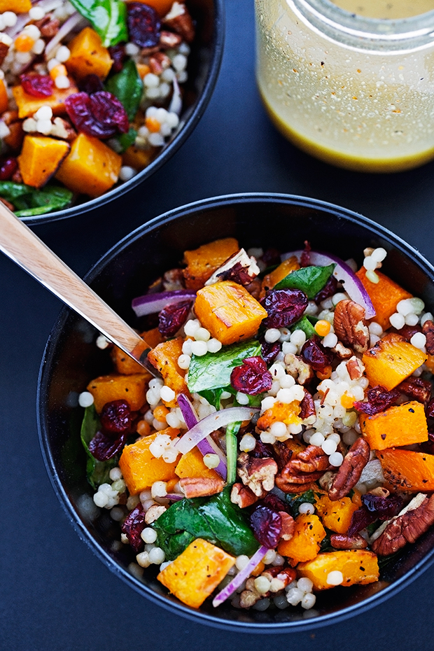Autumn Pearl Couscous Salad with Roasted Butternut Squash 2