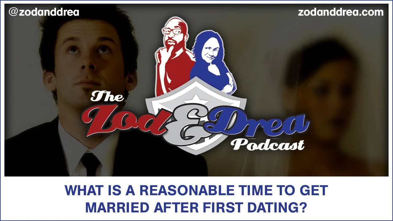 Time to get married - zod and drea