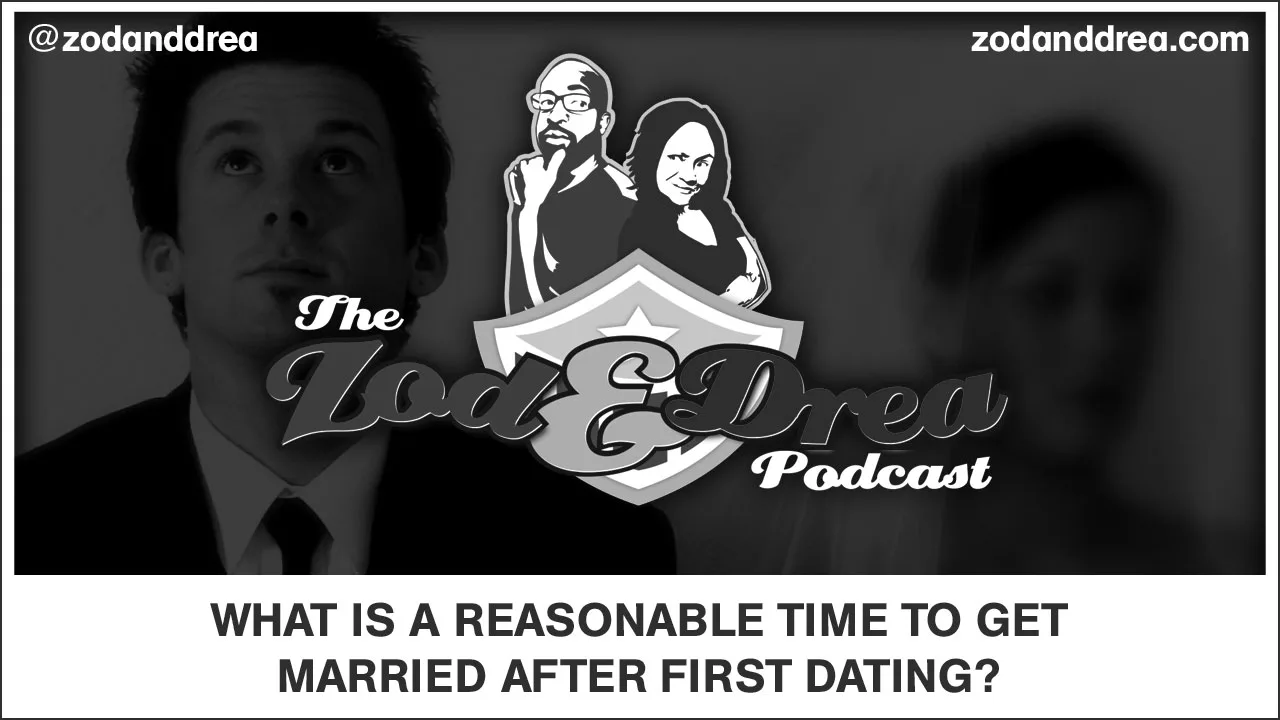 Time to get married - zod and drea