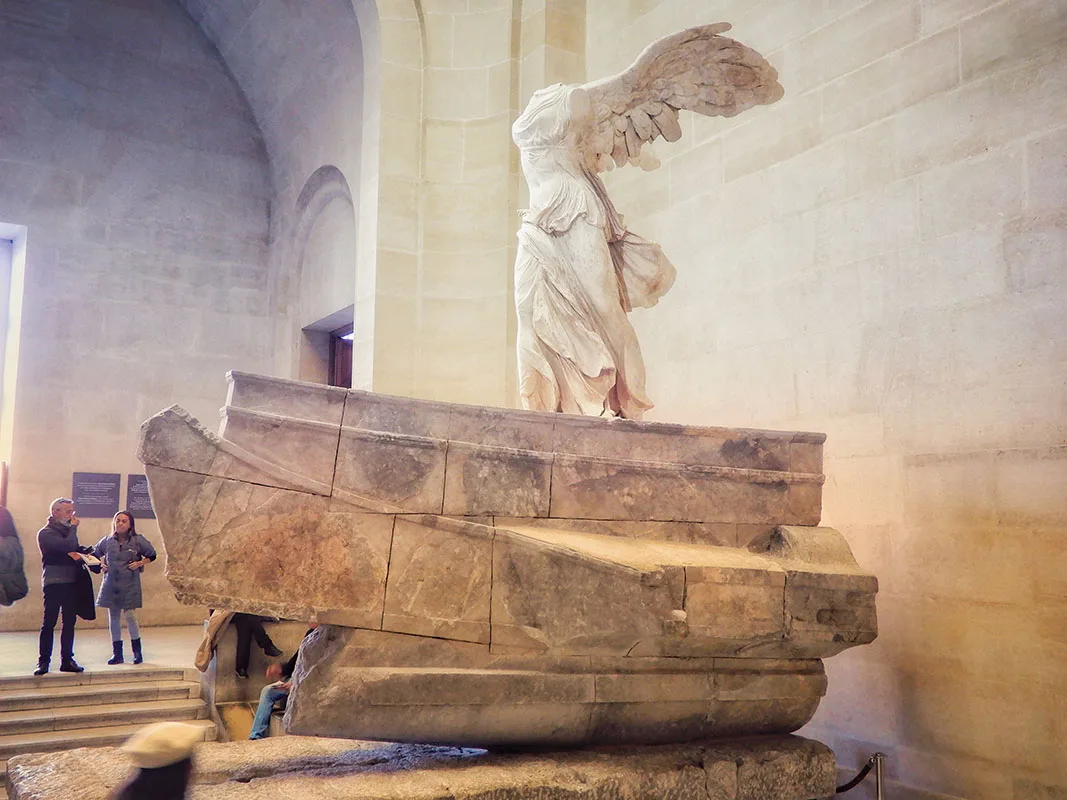 Victory Statue in The Louvre