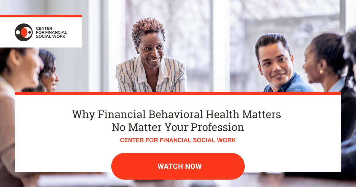 Why Financial Behavioral Health Matters No Matter Your Profession ...