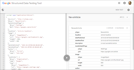 SEO là gì? Kiểm tra cấu trúc Schema của Website với Structured Testing Tools của Google