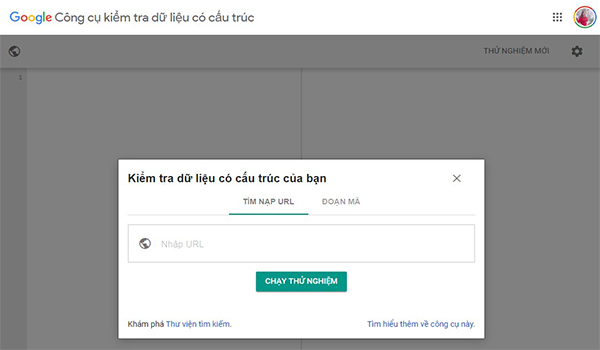 Structured Data Testing Tool giúp kiểm tra cấu trúc Website hiệu quả. 