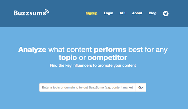 Là SEOer thì không thể bỏ qua công cụ Check Backlink Website Buzzsumo.