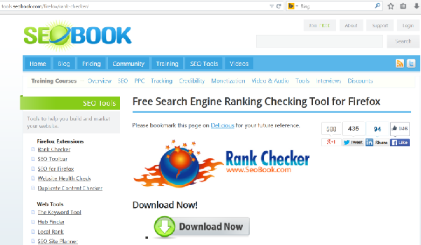 Rank Checker là tiện ích hỗ trợ SEO giúp bạn theo dõi vị trí từ khóa chính xác nhất.