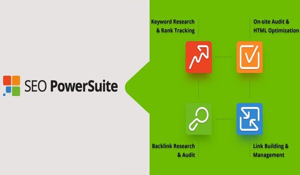 SEO PowerSuite là một tập hợp bao gồm 4 công cụ khác nhau