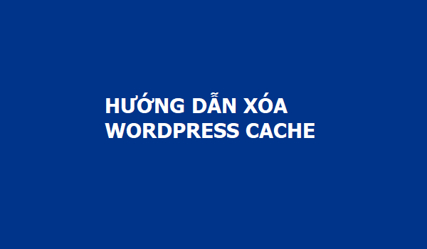 Hướng dẫn chi tiết các cách xóa bộ nhớ Cache của WordPress