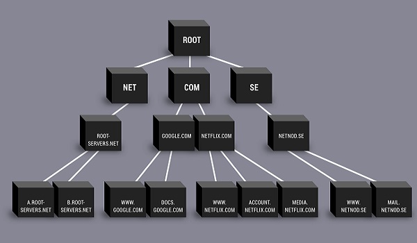 Root Name Server là một trong 4 loại máy chủ DNS.