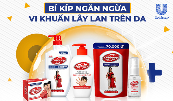 Lifebuoy có danh mục sản phẩm chăm sóc cá nhân đa dạng