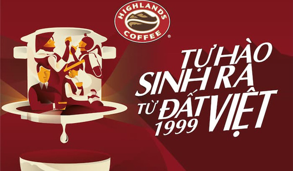 Highlands Coffee được sáng lập vào năm 1999