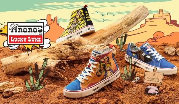 Bộ sưu tập giày Ananas & Lucky Luke thể hiện thông điệp Discover YOU rõ ràng nhất